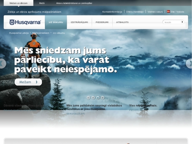 HUSQVARNA Latvija, pārstāvniecība, SIA