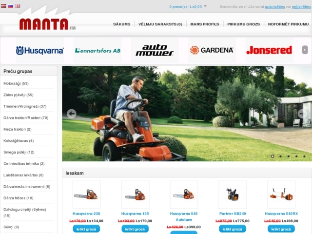Manta, SIA